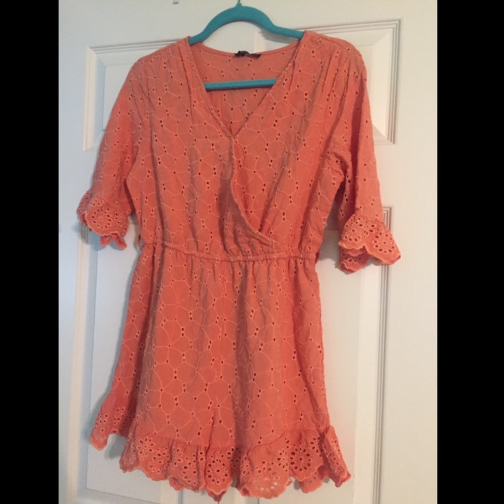 Woven Elly Embroidered Playsuit